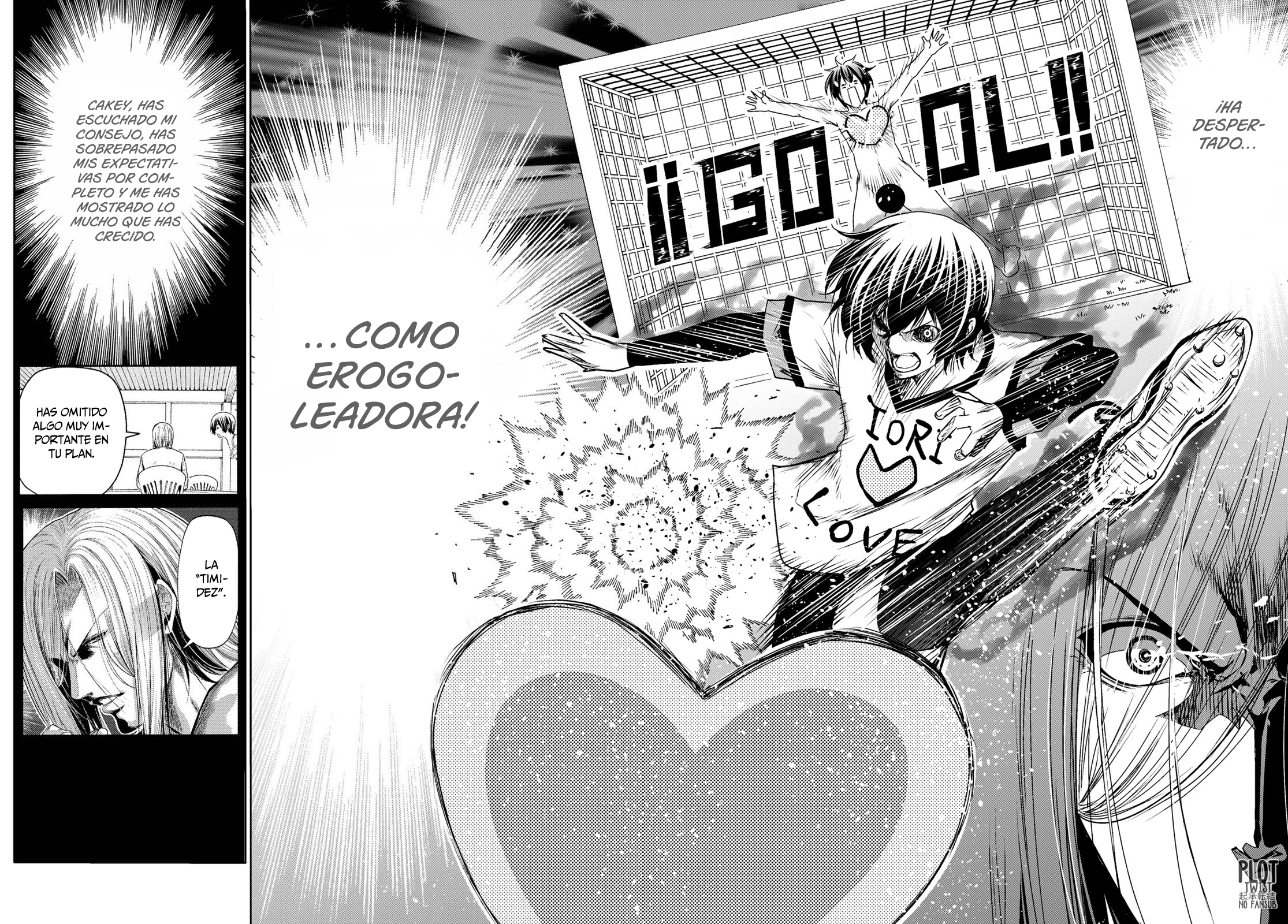 Grand Blue Capitulo 82: Una verdadera goleadora página 15
