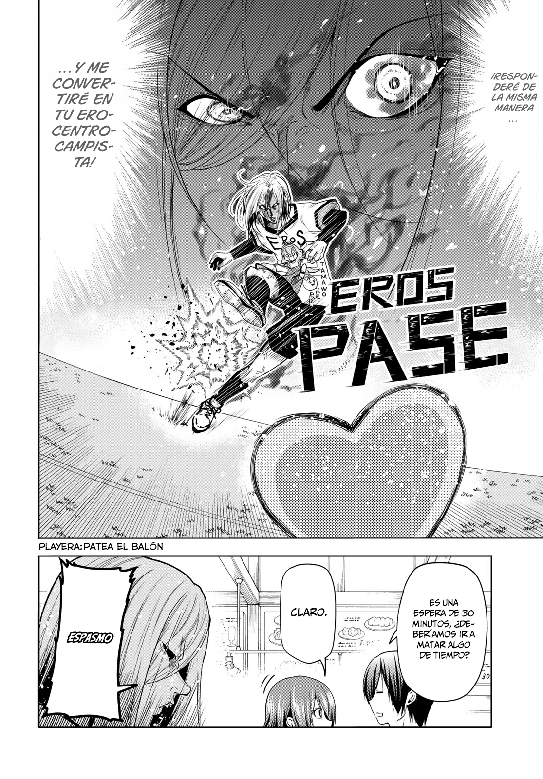 Grand Blue Capitulo 82: Una verdadera goleadora página 16