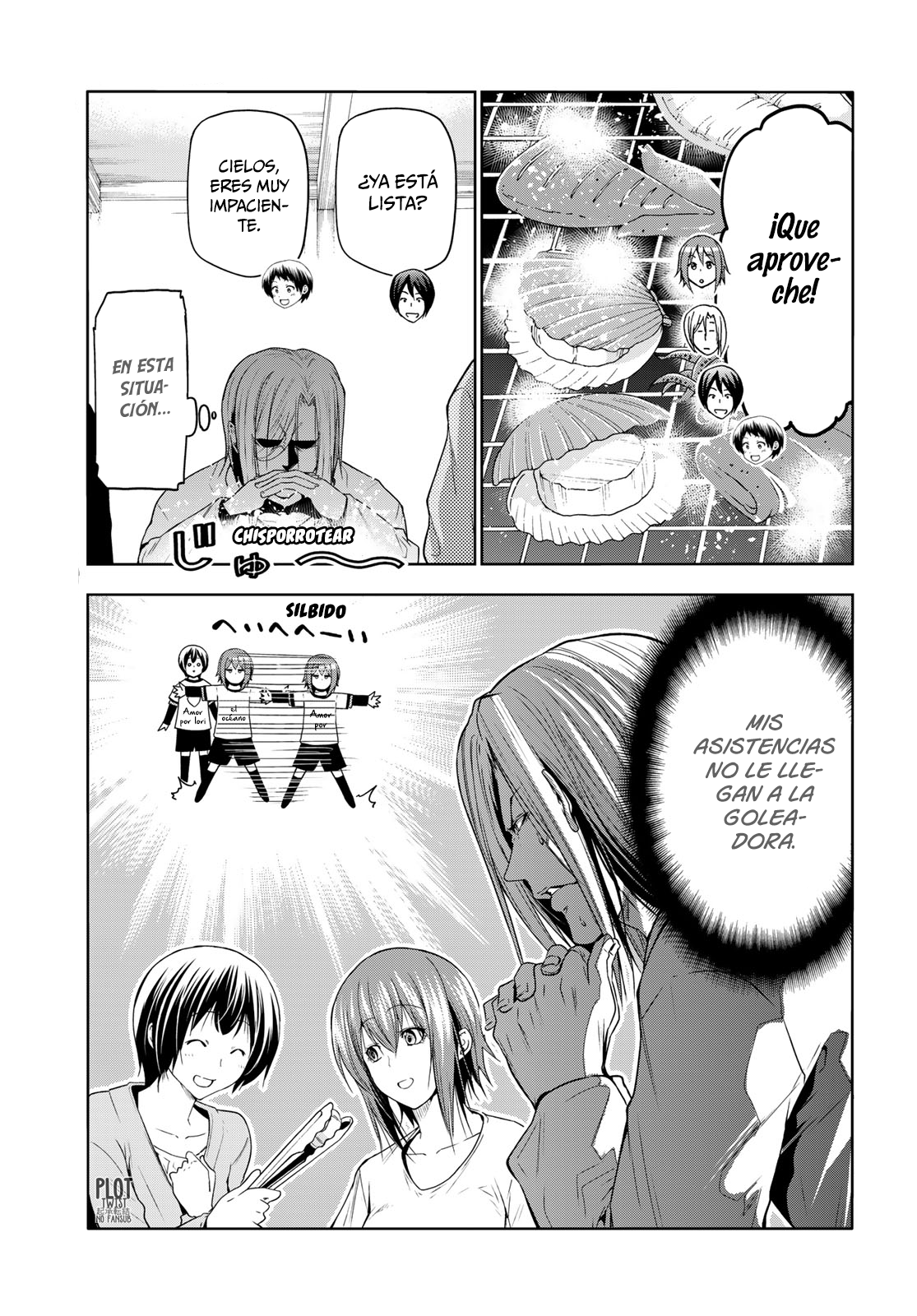 Grand Blue Capitulo 82: Una verdadera goleadora página 29
