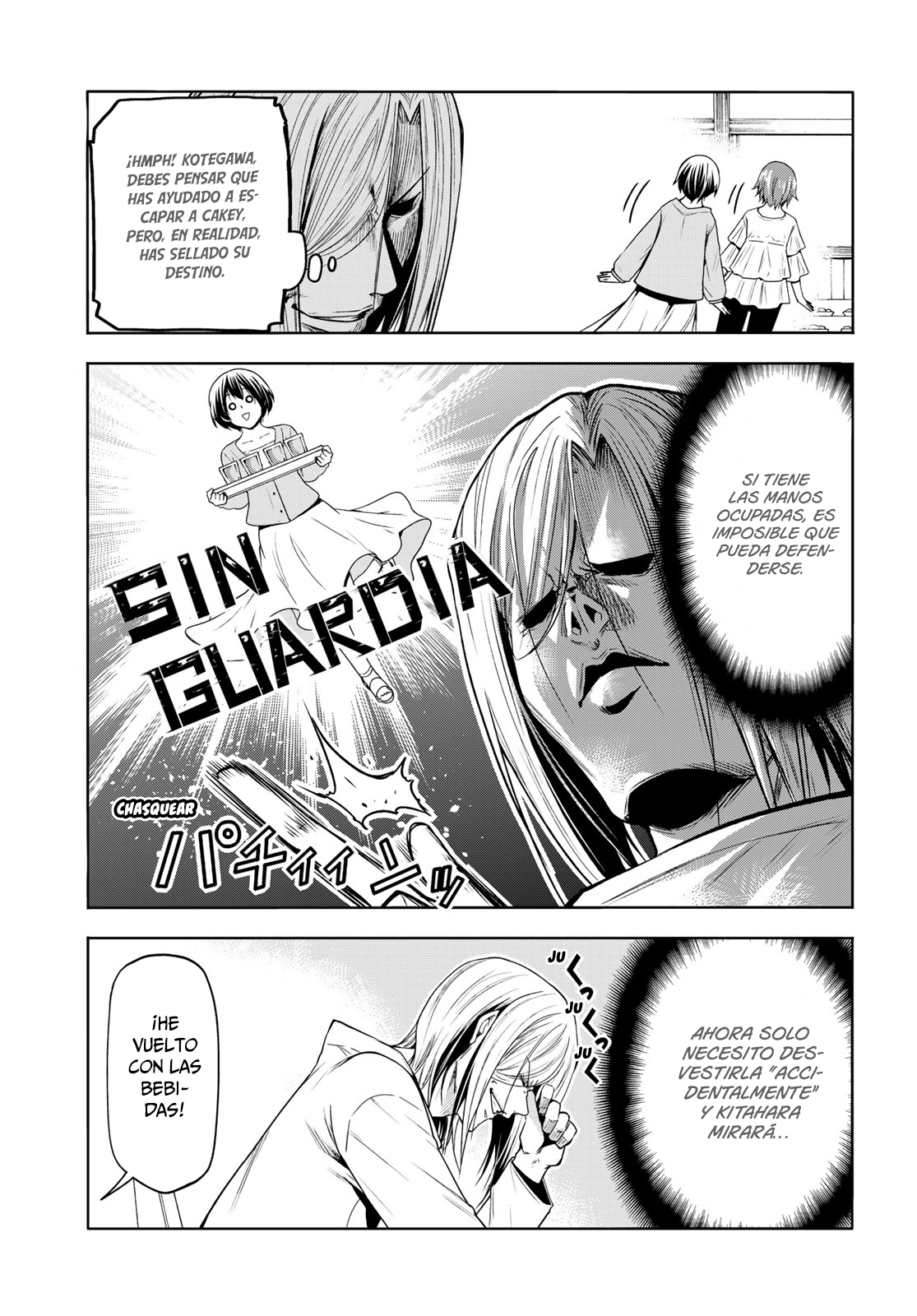 Grand Blue Capitulo 82: Una verdadera goleadora página 35