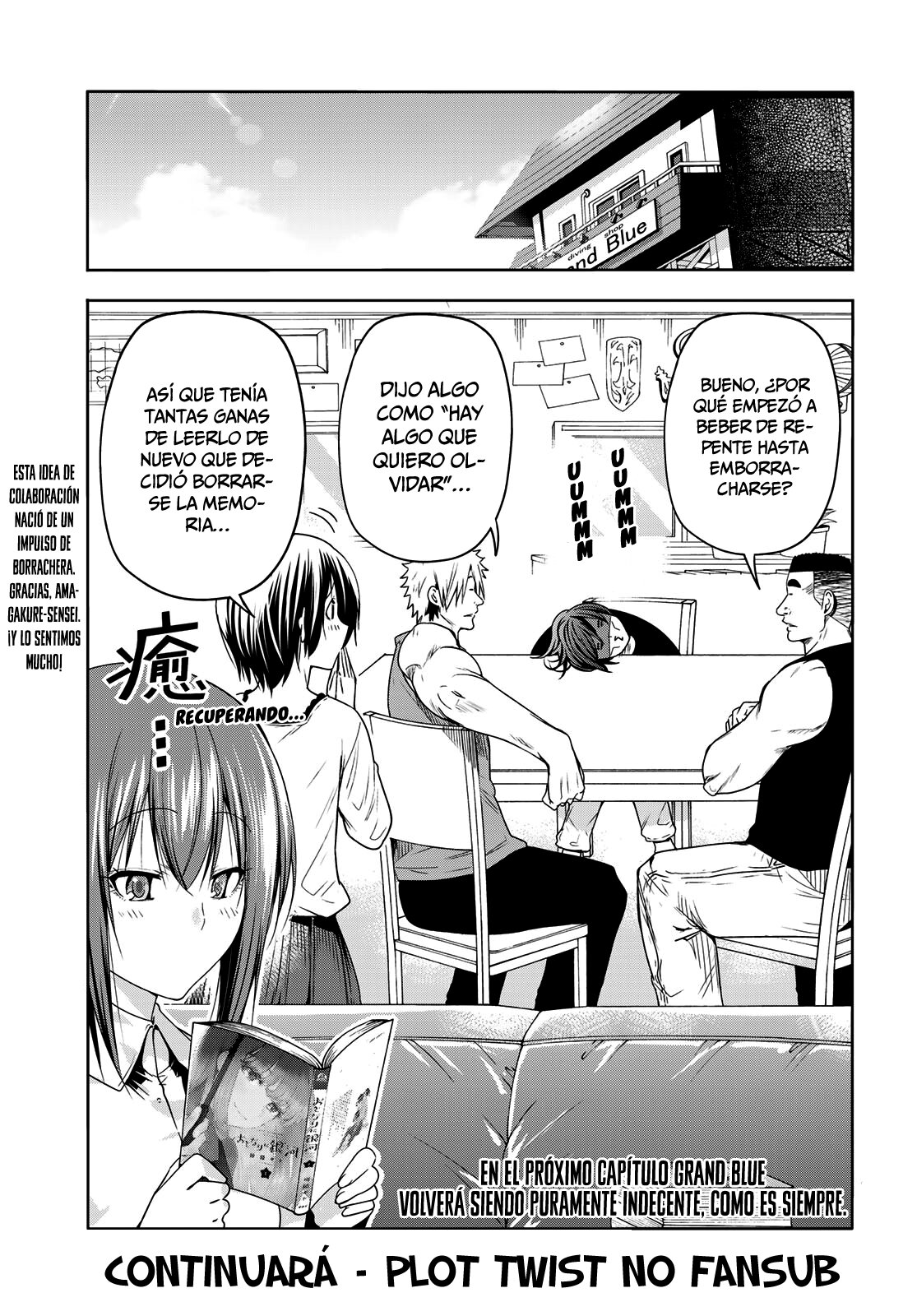 Grand Blue Capitulo 83.5: One Shot página 40