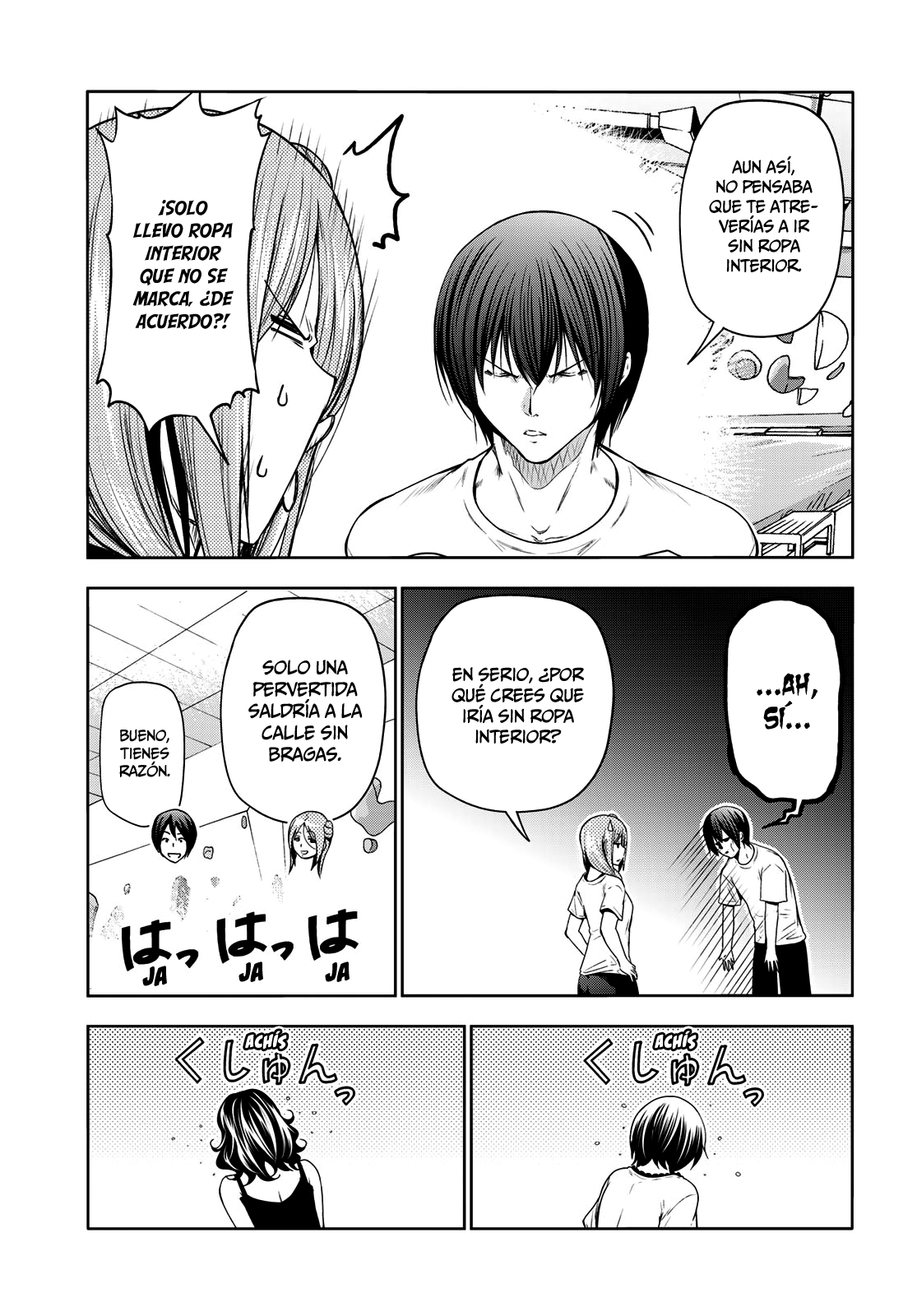 Grand Blue Capitulo 83: Sirviéndose una misma página 13