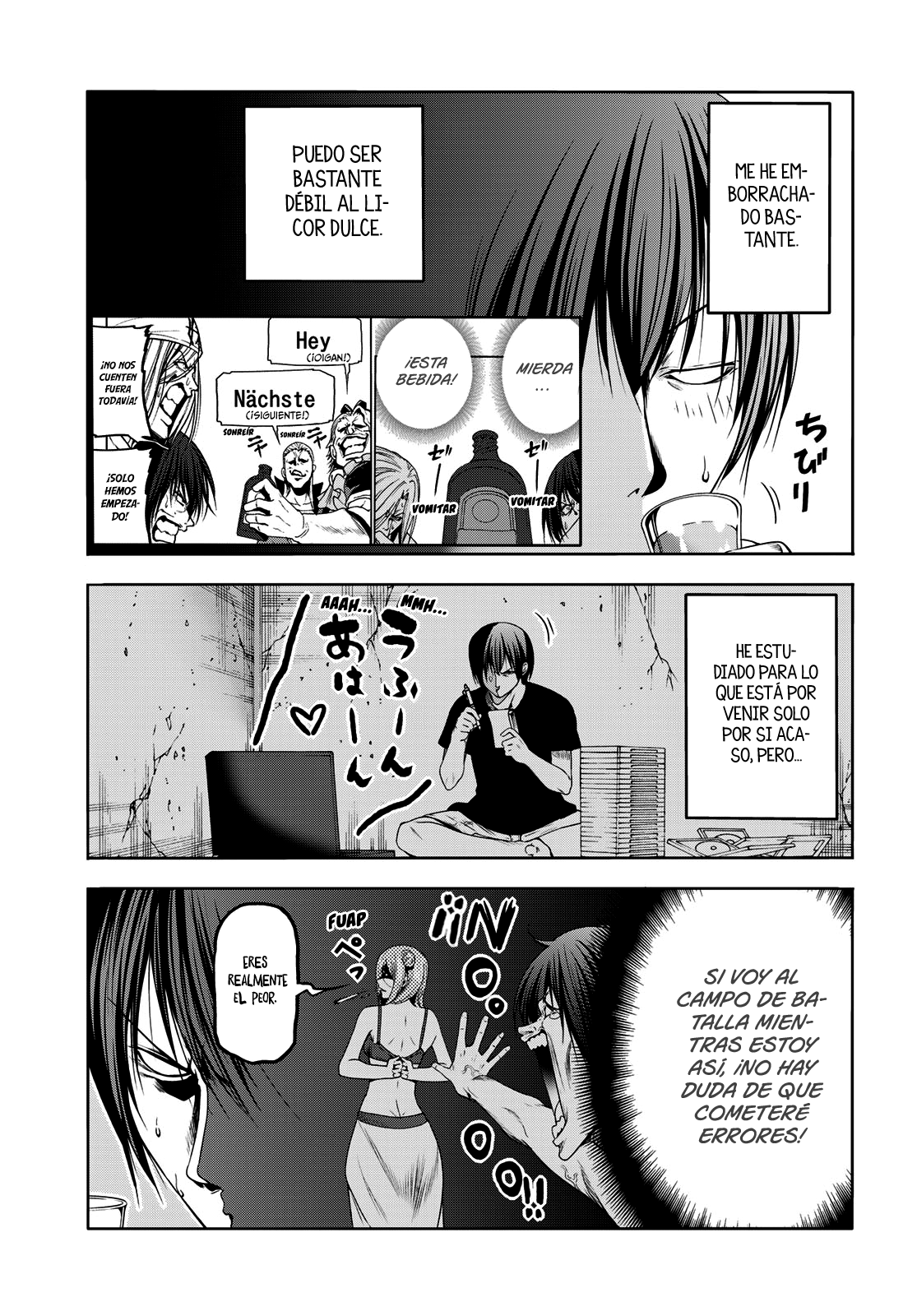 Grand Blue Capitulo 83: Sirviéndose una misma página 31