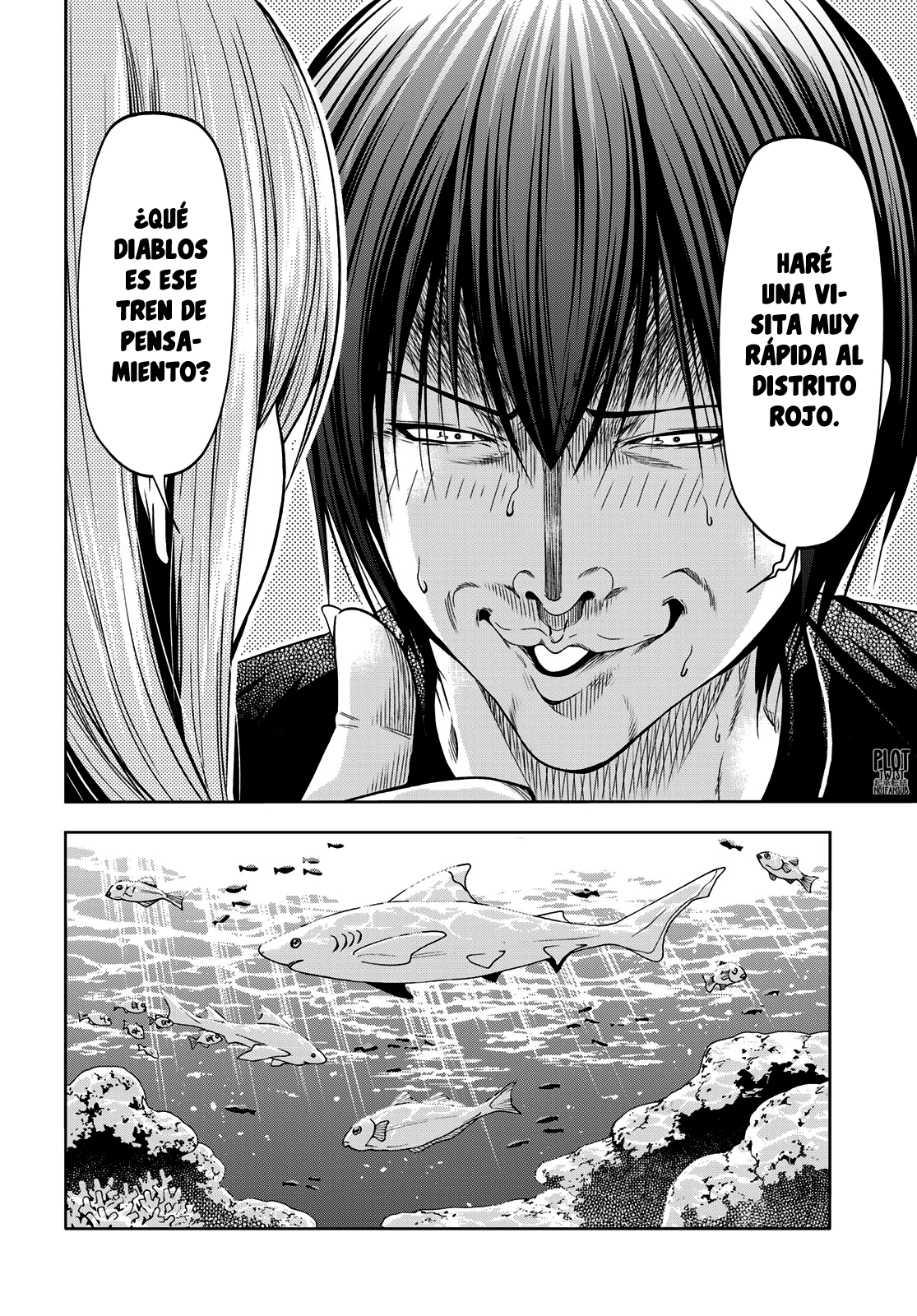 Grand Blue Capitulo 83: Sirviéndose una misma página 34