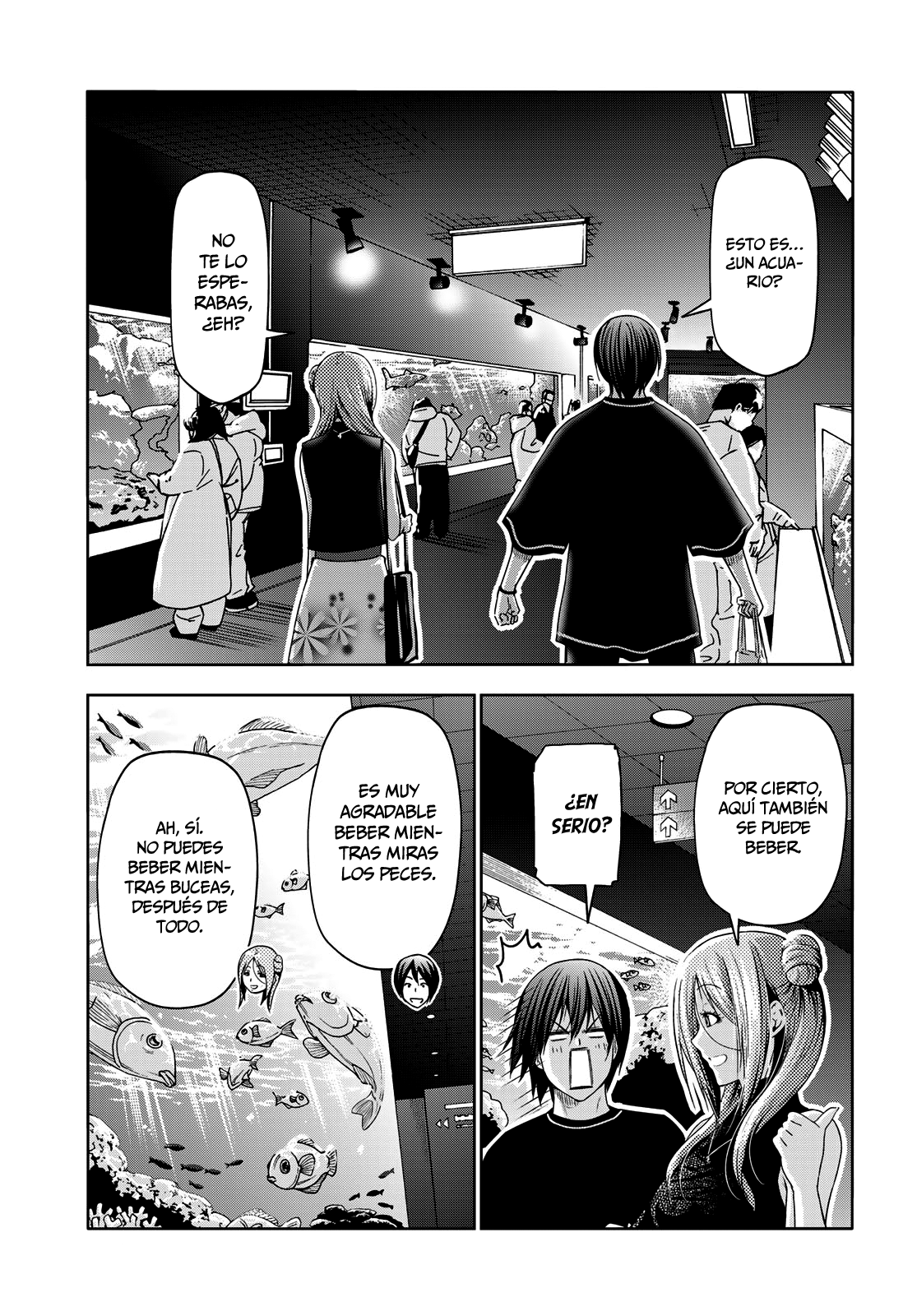 Grand Blue Capitulo 83: Sirviéndose una misma página 35