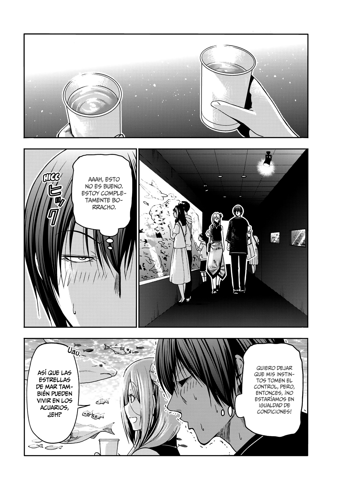 Grand Blue Capitulo 83: Sirviéndose una misma página 36