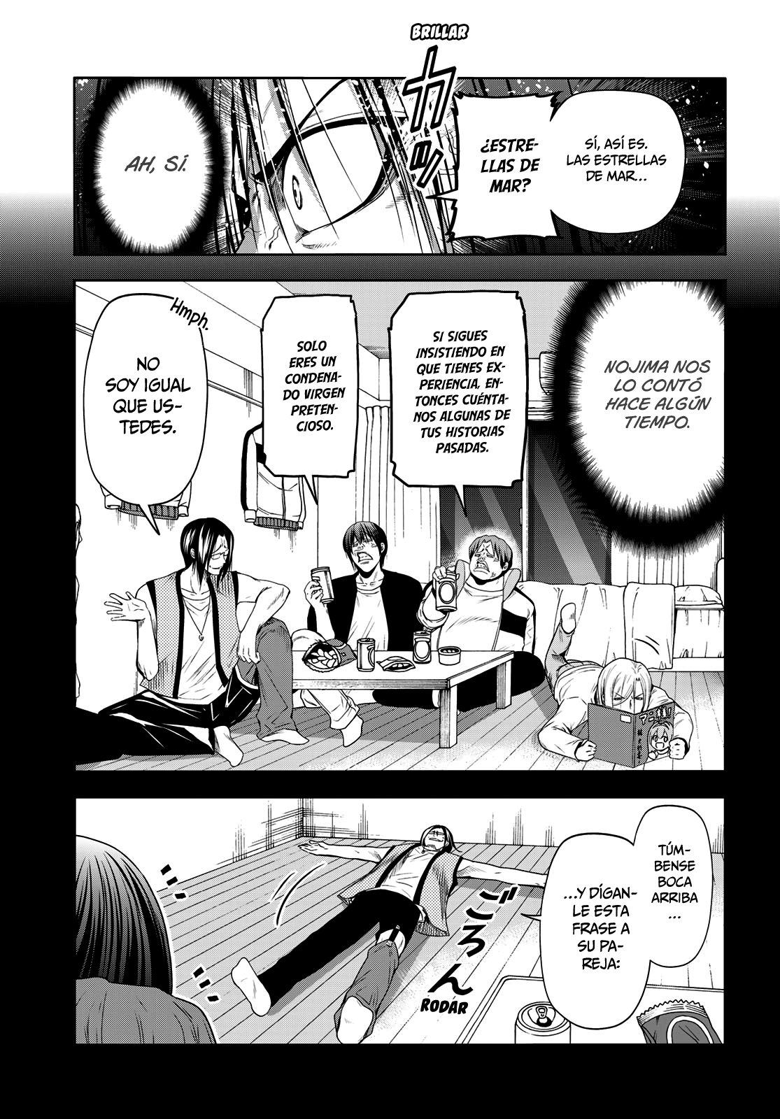 Grand Blue Capitulo 83: Sirviéndose una misma página 37