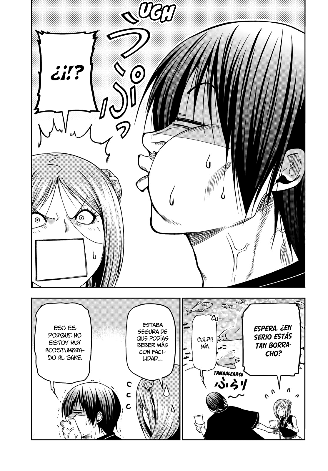 Grand Blue Capitulo 83: Sirviéndose una misma página 42