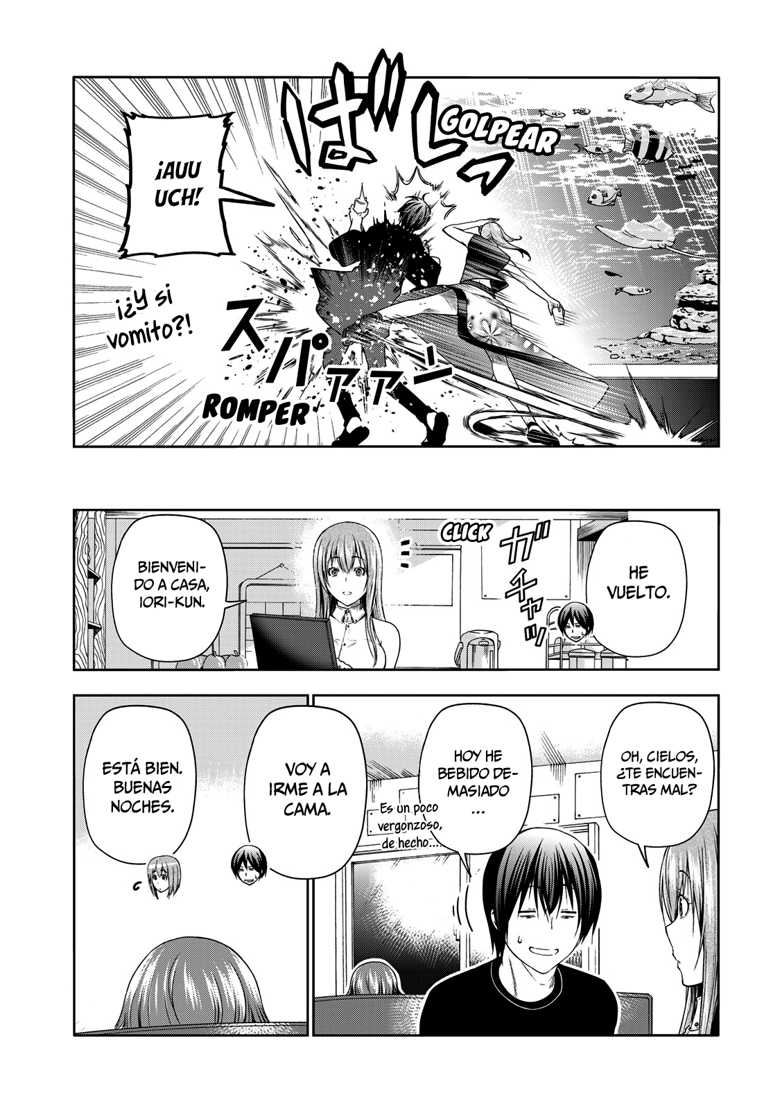 Grand Blue Capitulo 83: Sirviéndose una misma página 44