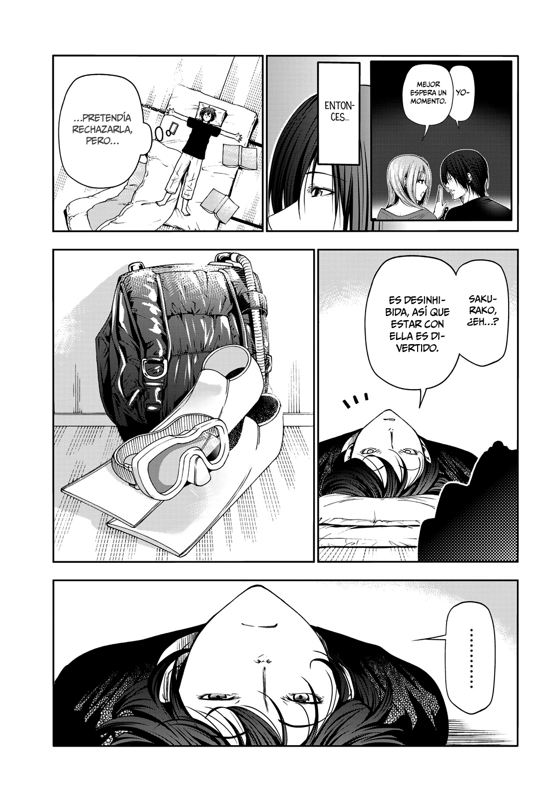 Grand Blue Capitulo 83: Sirviéndose una misma página 5