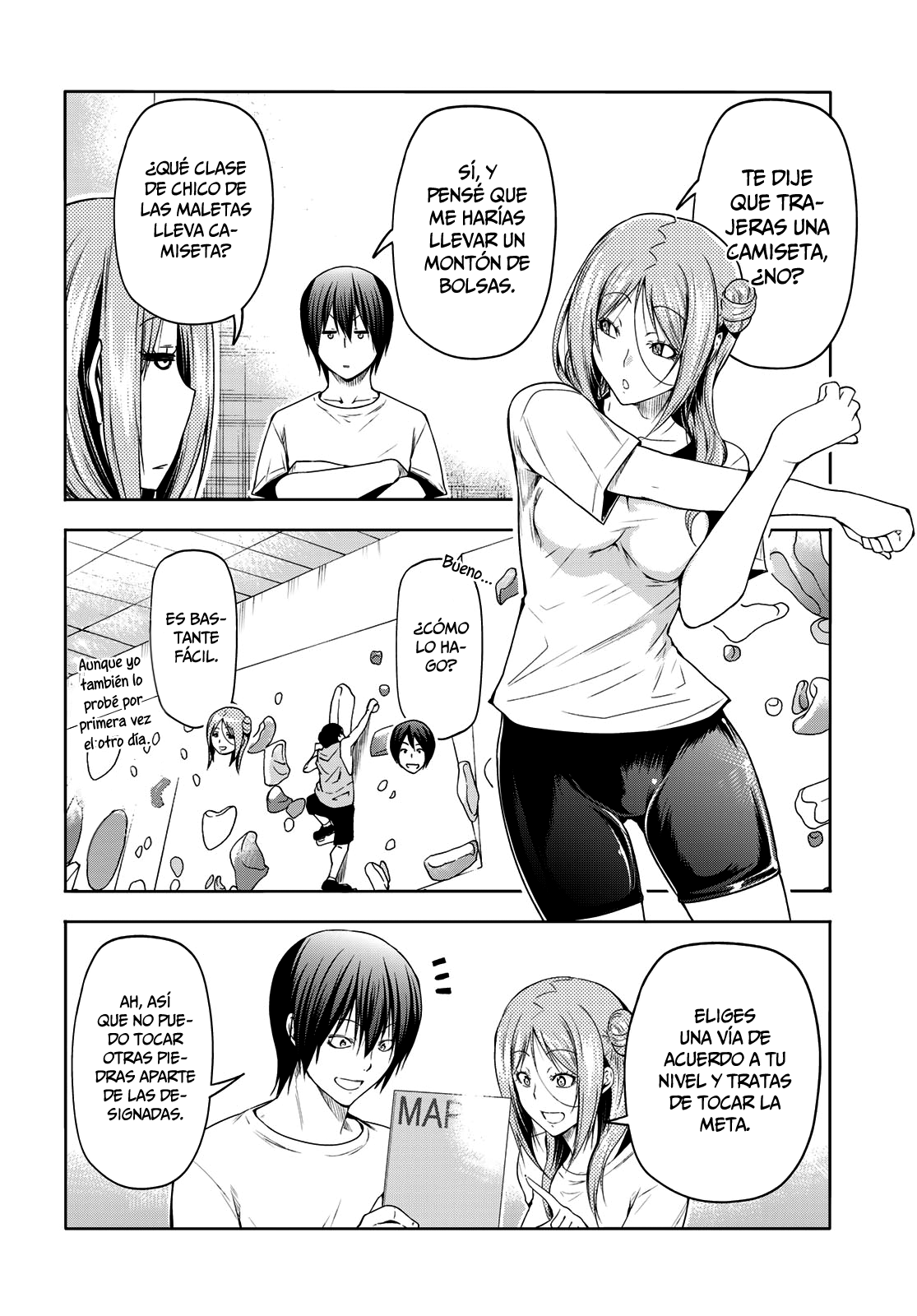 Grand Blue Capitulo 83: Sirviéndose una misma página 8