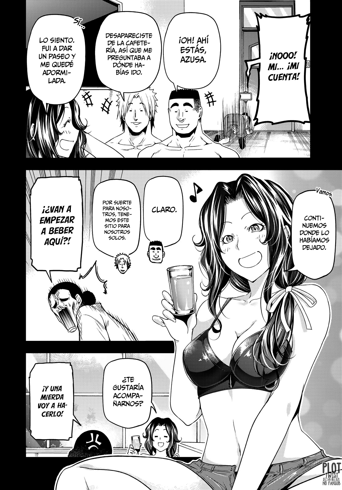 Grand Blue Capitulo 84: reminiscencia página 33