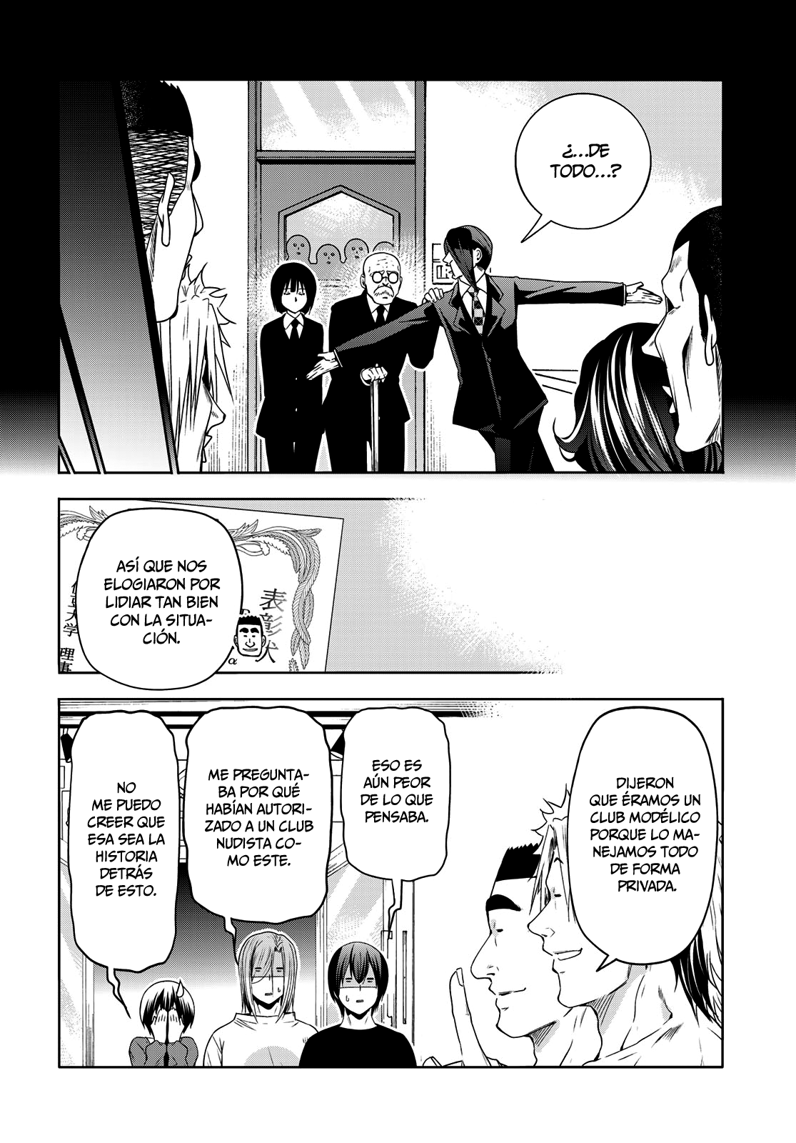 Grand Blue Capitulo 84: reminiscencia página 37
