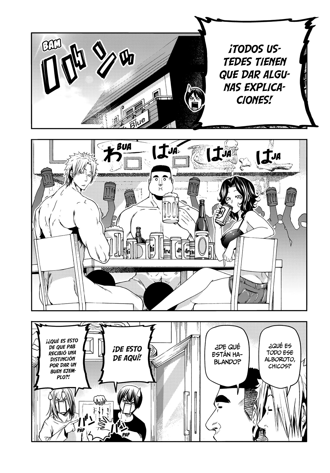 Grand Blue Capitulo 84: reminiscencia página 5