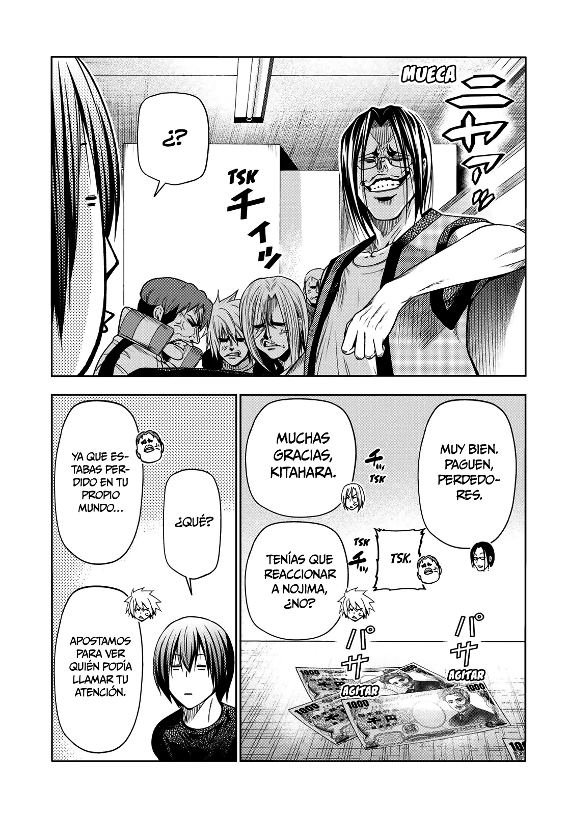 Grand Blue Capitulo 86: Juego de no reaccionar página 10