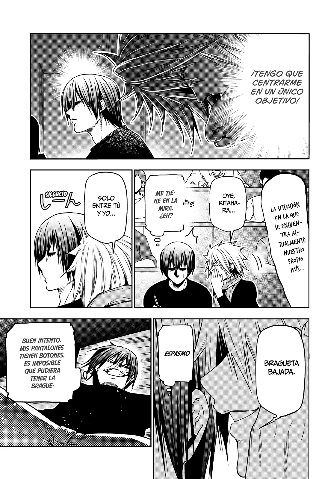 Grand Blue Capitulo 86: Juego de no reaccionar página 16