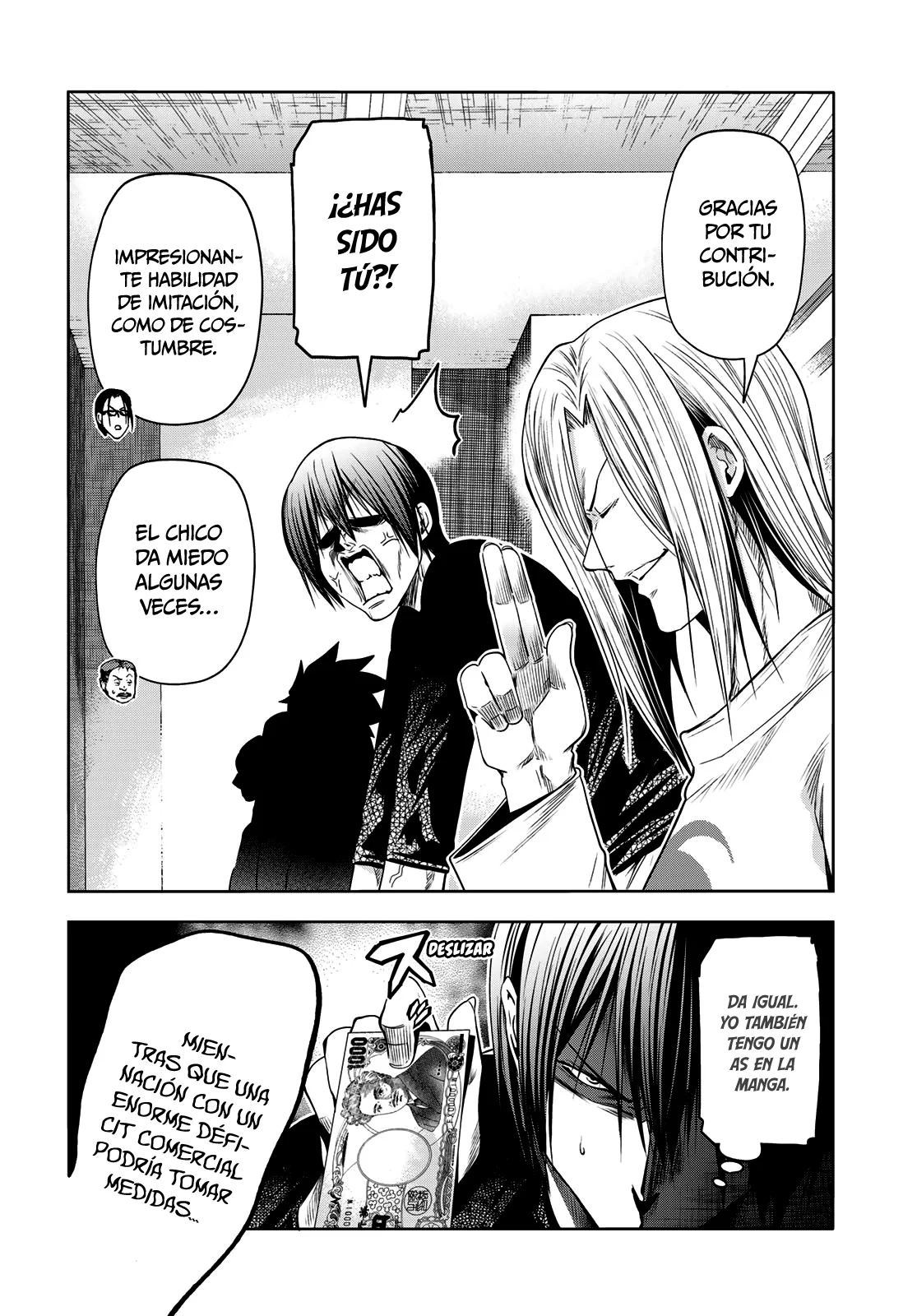 Grand Blue Capitulo 86: Juego de no reaccionar página 19
