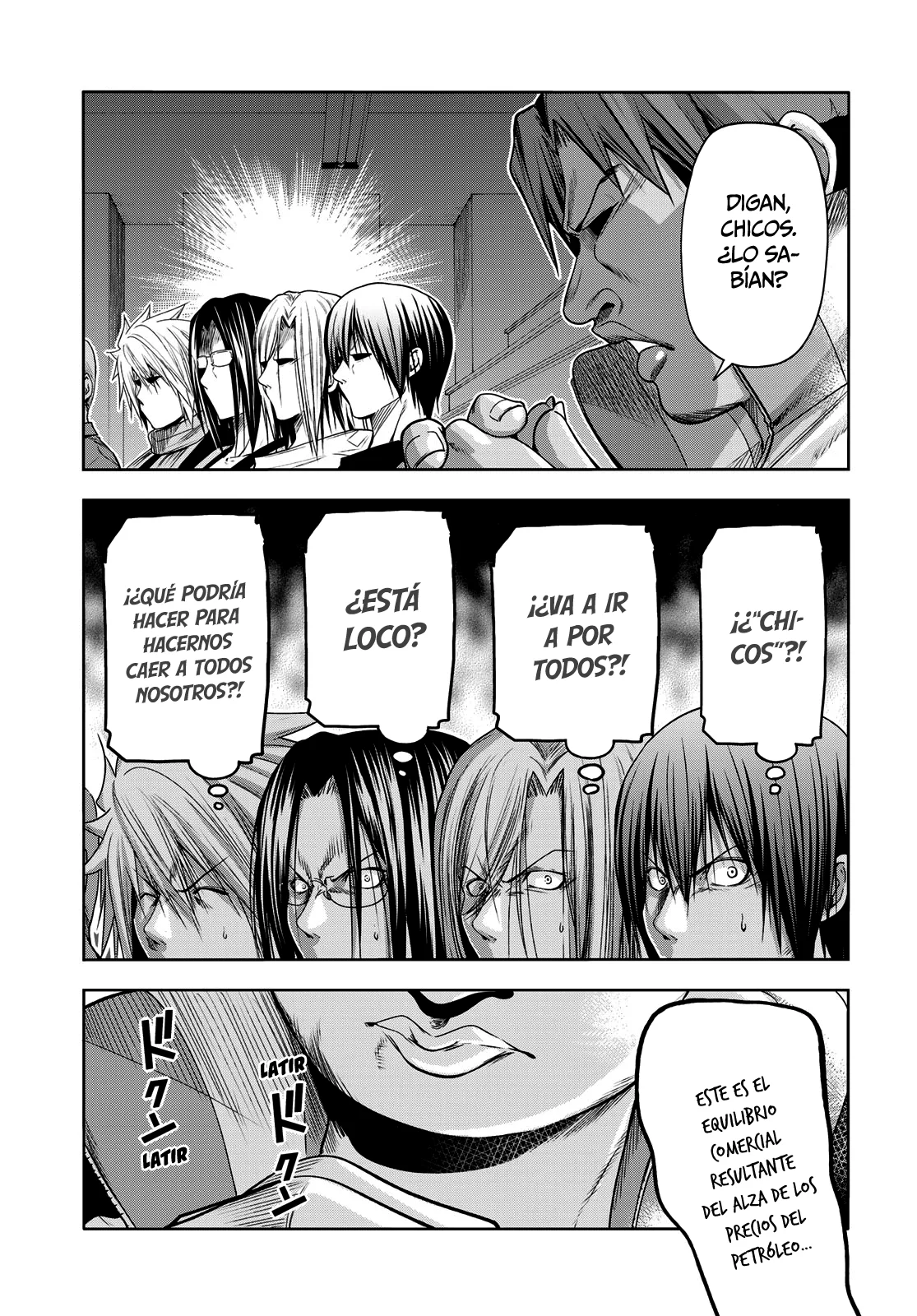 Grand Blue Capitulo 86: Juego de no reaccionar página 22