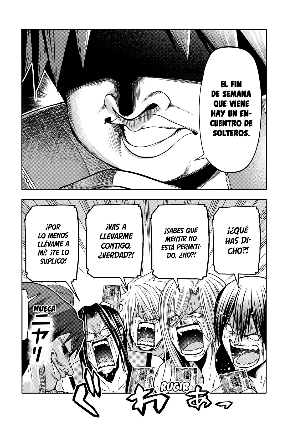Grand Blue Capitulo 86: Juego de no reaccionar página 23