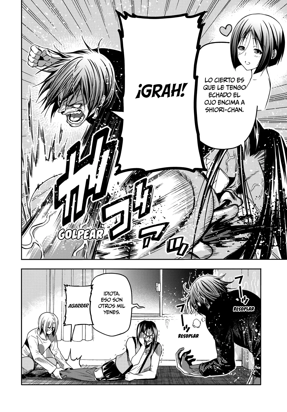 Grand Blue Capitulo 86: Juego de no reaccionar página 25