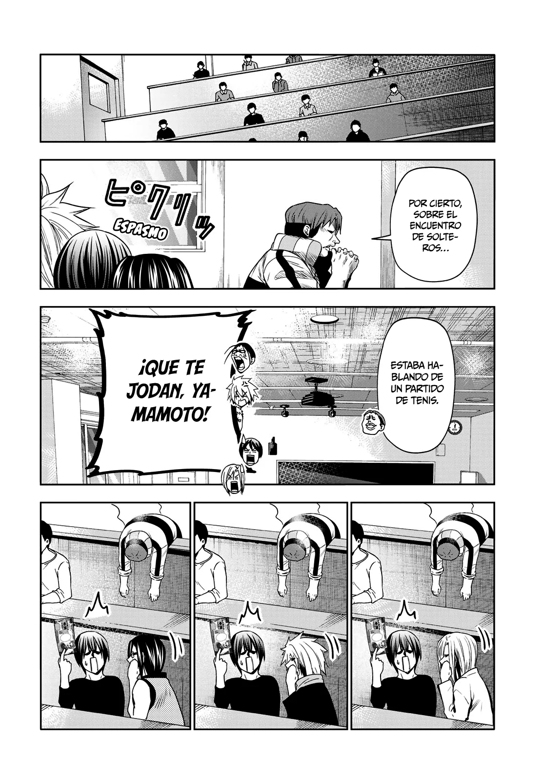Grand Blue Capitulo 86: Juego de no reaccionar página 27