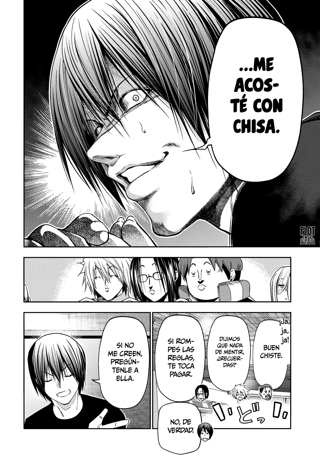 Grand Blue Capitulo 86: Juego de no reaccionar página 29