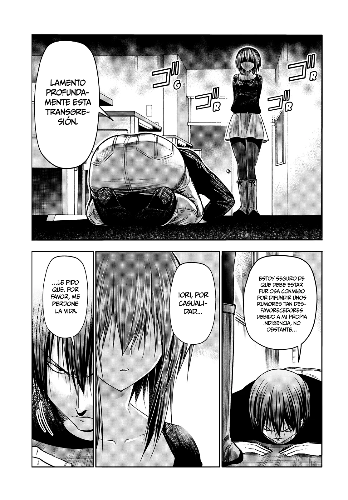 Grand Blue Capitulo 86: Juego de no reaccionar página 33