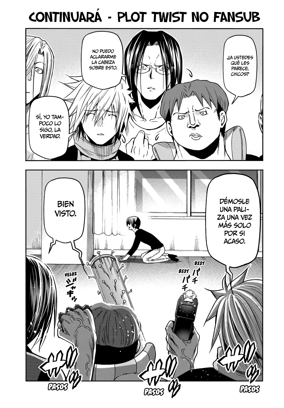 Grand Blue Capitulo 86: Juego de no reaccionar página 35