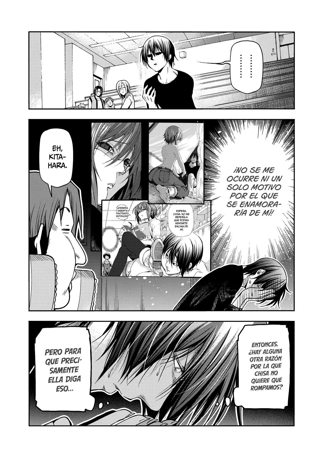 Grand Blue Capitulo 86: Juego de no reaccionar página 8