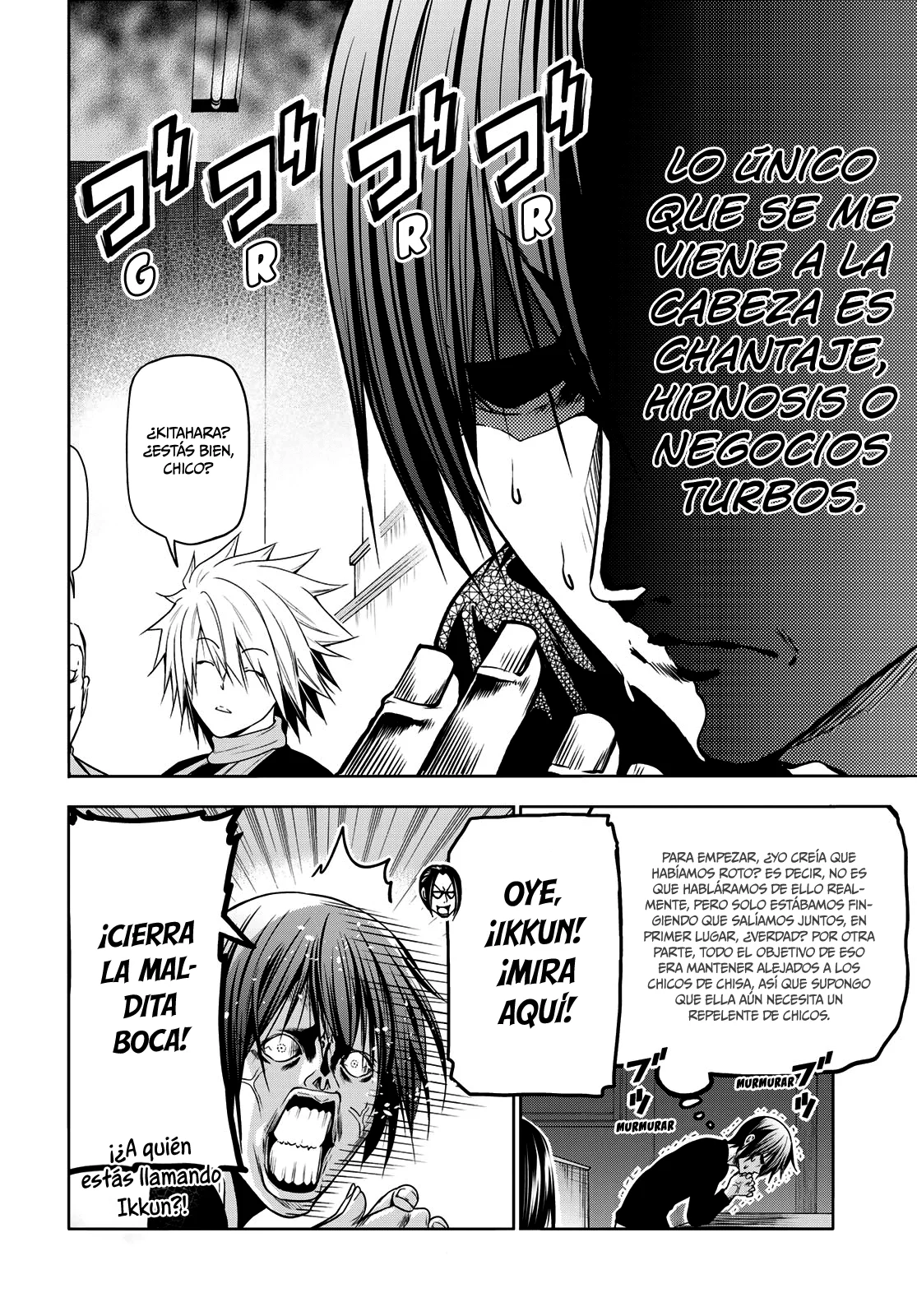 Grand Blue Capitulo 86: Juego de no reaccionar página 9