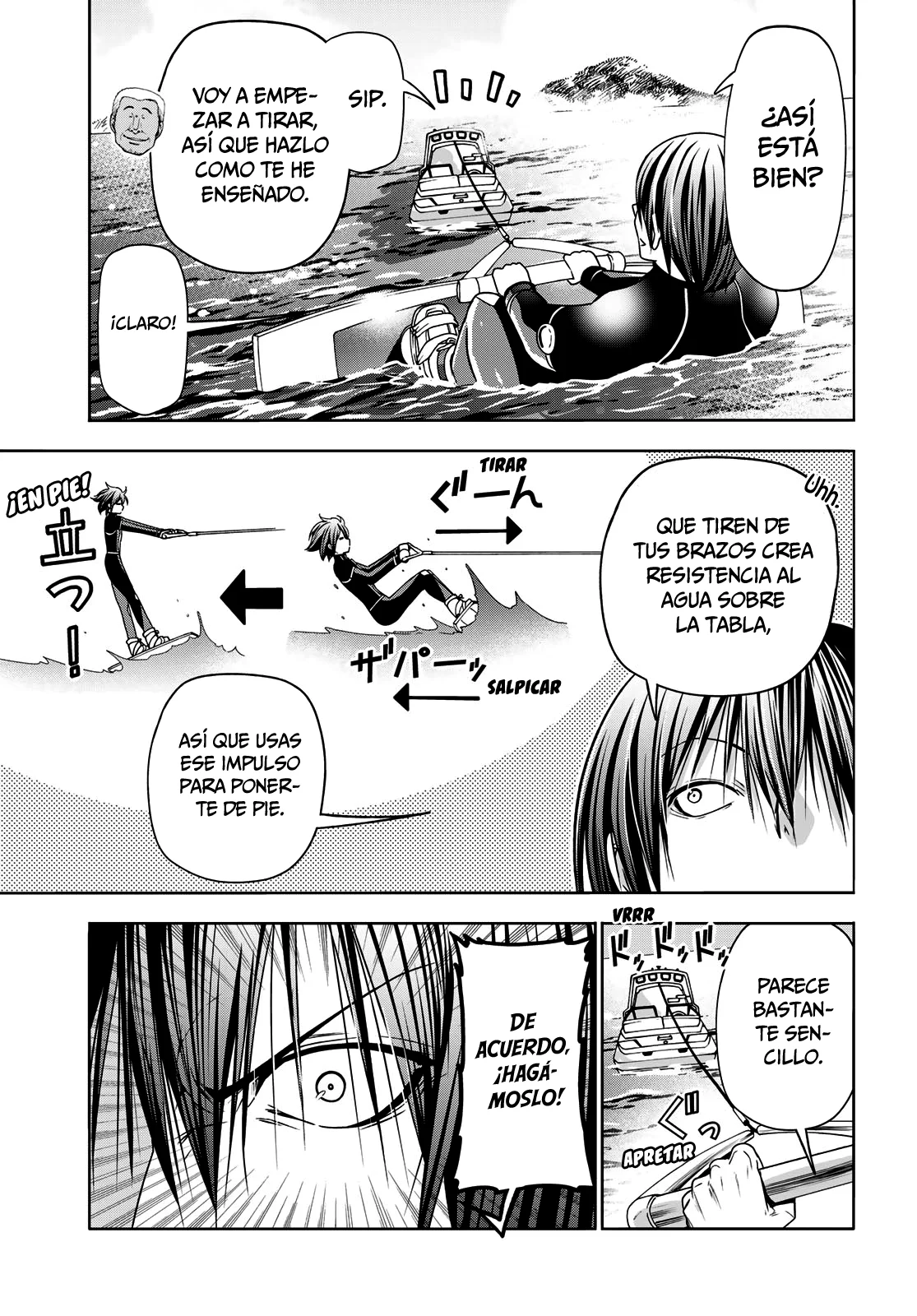Grand Blue Capitulo 87: ¡esquí acuático! página 10