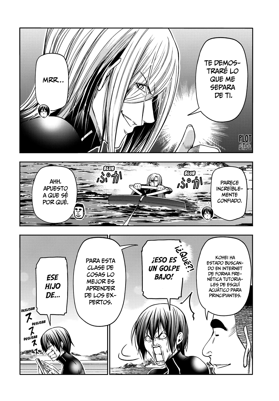 Grand Blue Capitulo 87: ¡esquí acuático! página 13