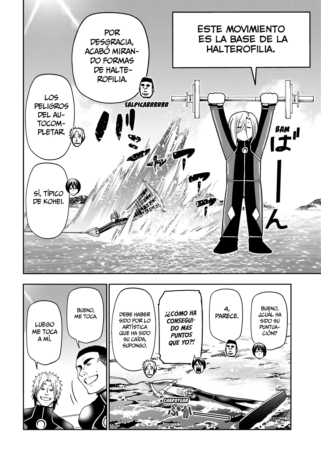 Grand Blue Capitulo 87: ¡esquí acuático! página 15