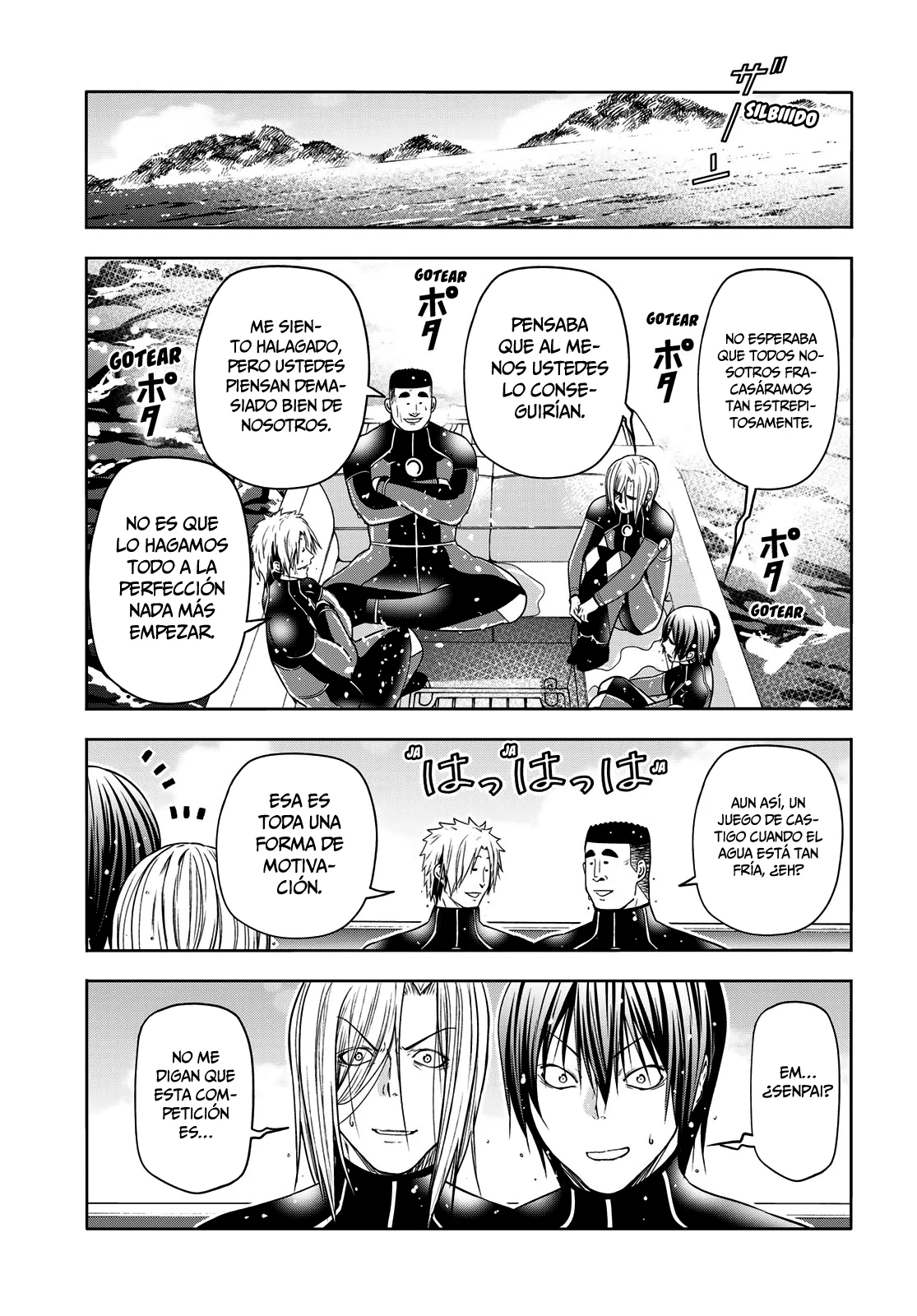 Grand Blue Capitulo 87: ¡esquí acuático! página 16