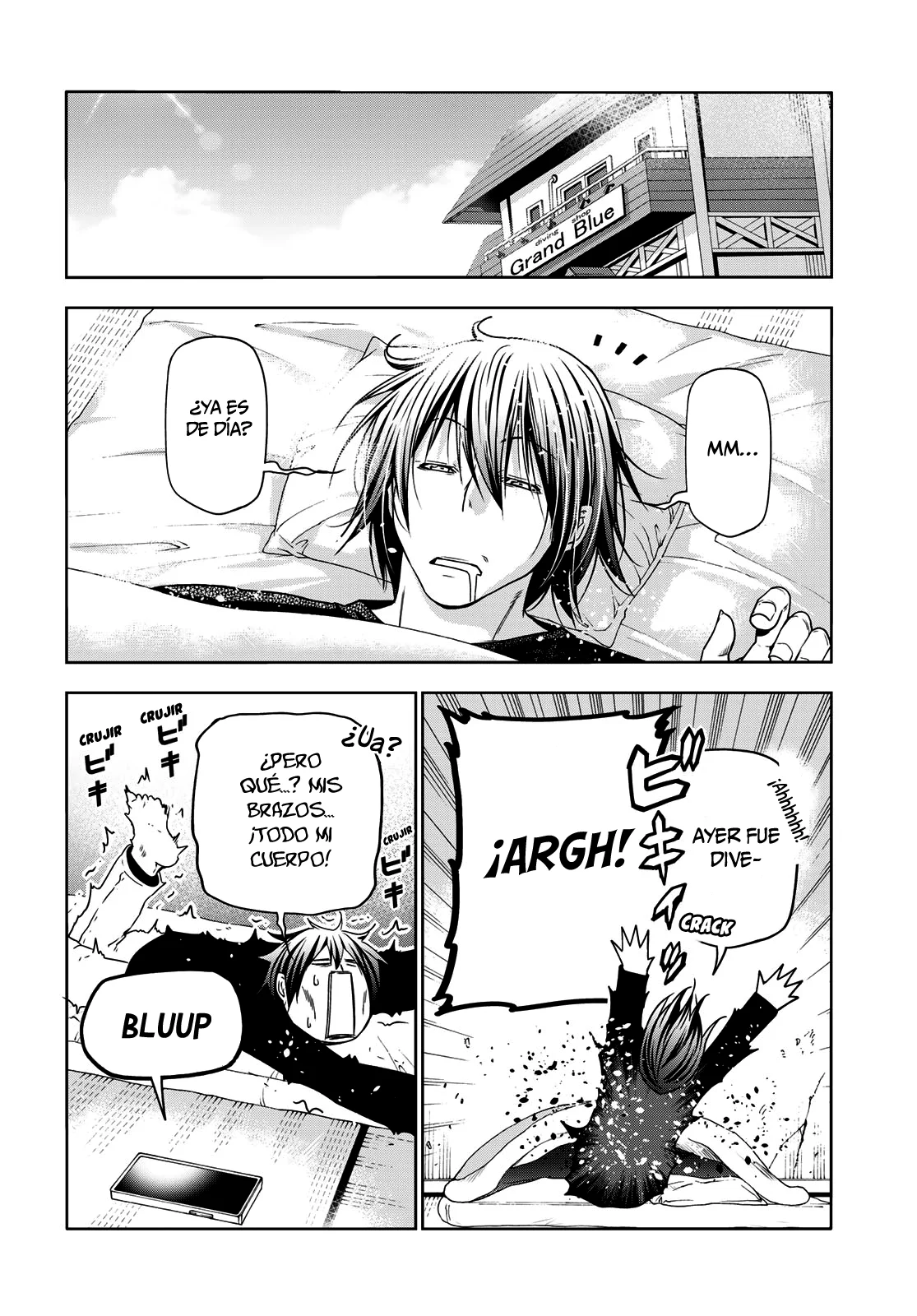 Grand Blue Capitulo 87: ¡esquí acuático! página 33