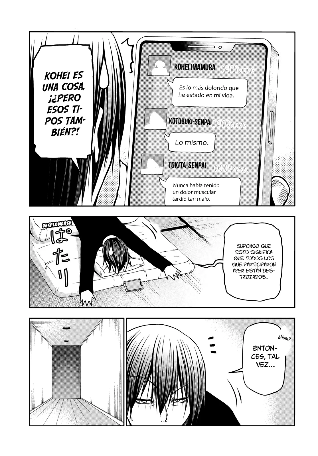 Grand Blue Capitulo 87: ¡esquí acuático! página 34
