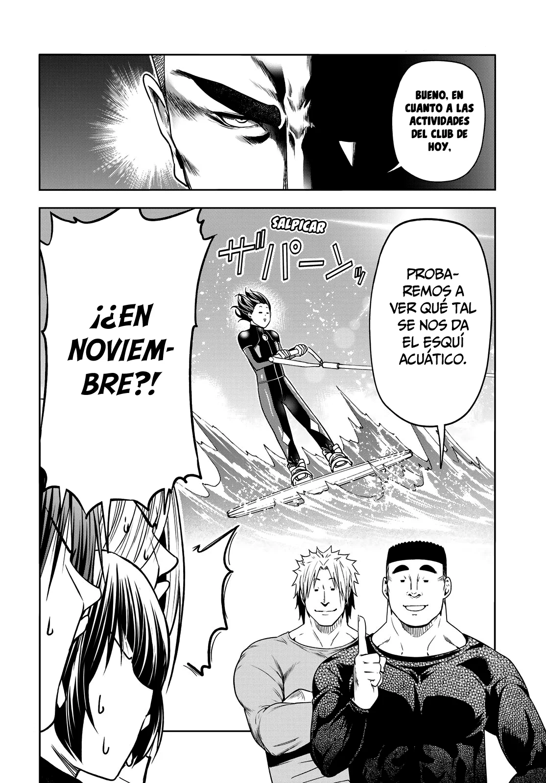 Grand Blue Capitulo 87: ¡esquí acuático! página 5