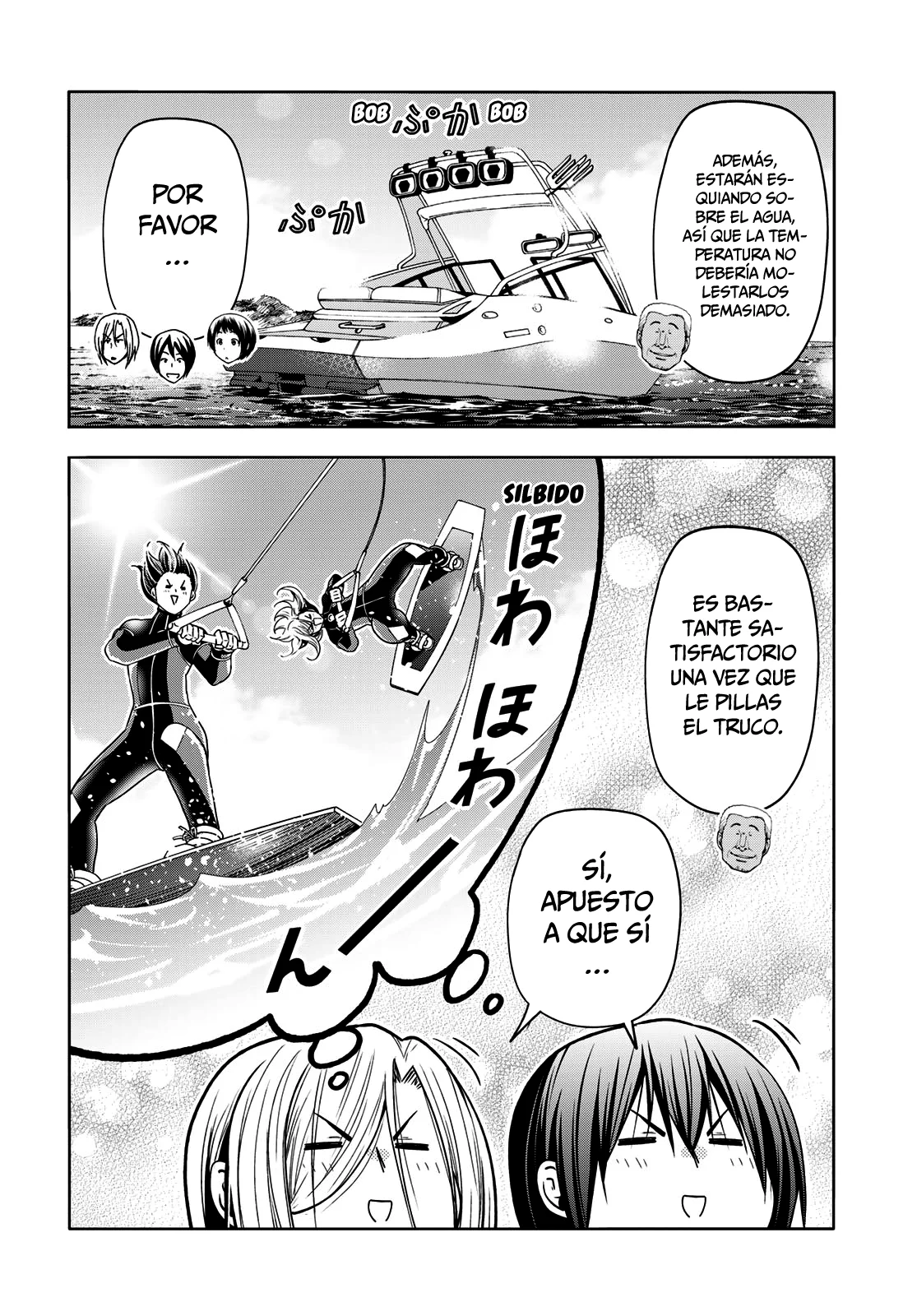 Grand Blue Capitulo 87: ¡esquí acuático! página 7
