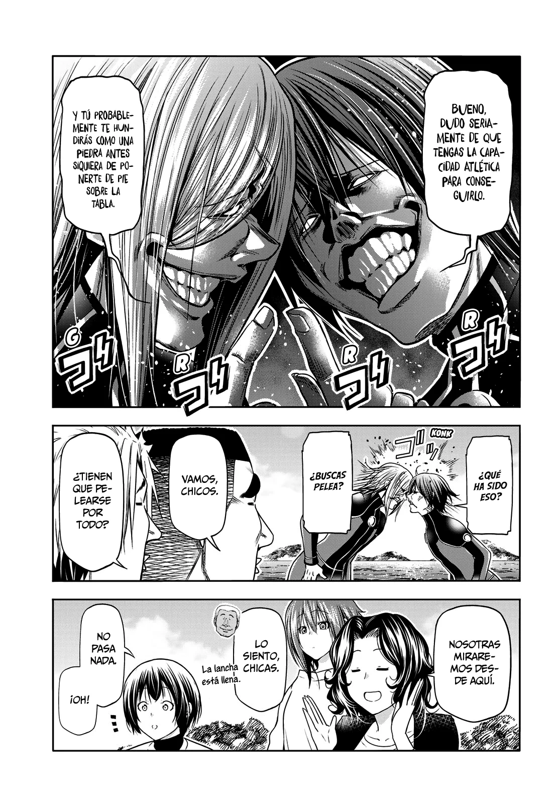 Grand Blue Capitulo 87: ¡esquí acuático! página 8