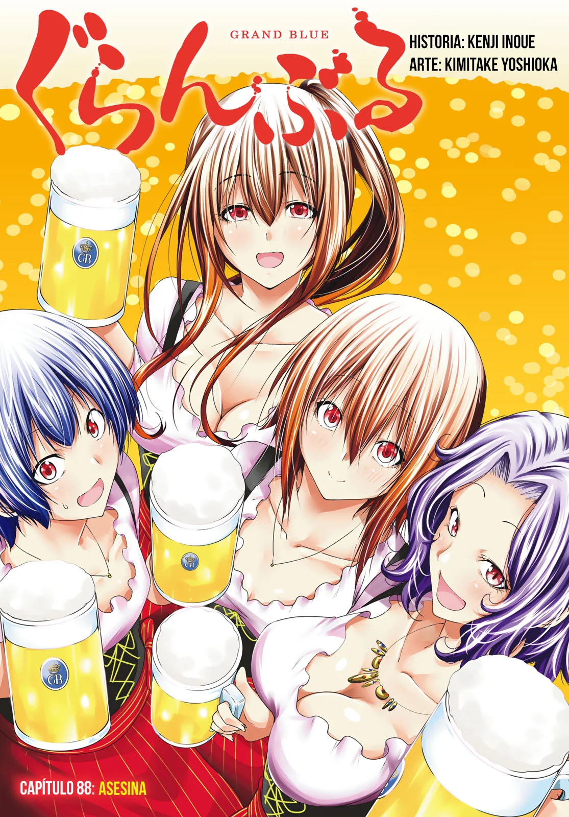 Grand Blue Capitulo 88: asesina página 4