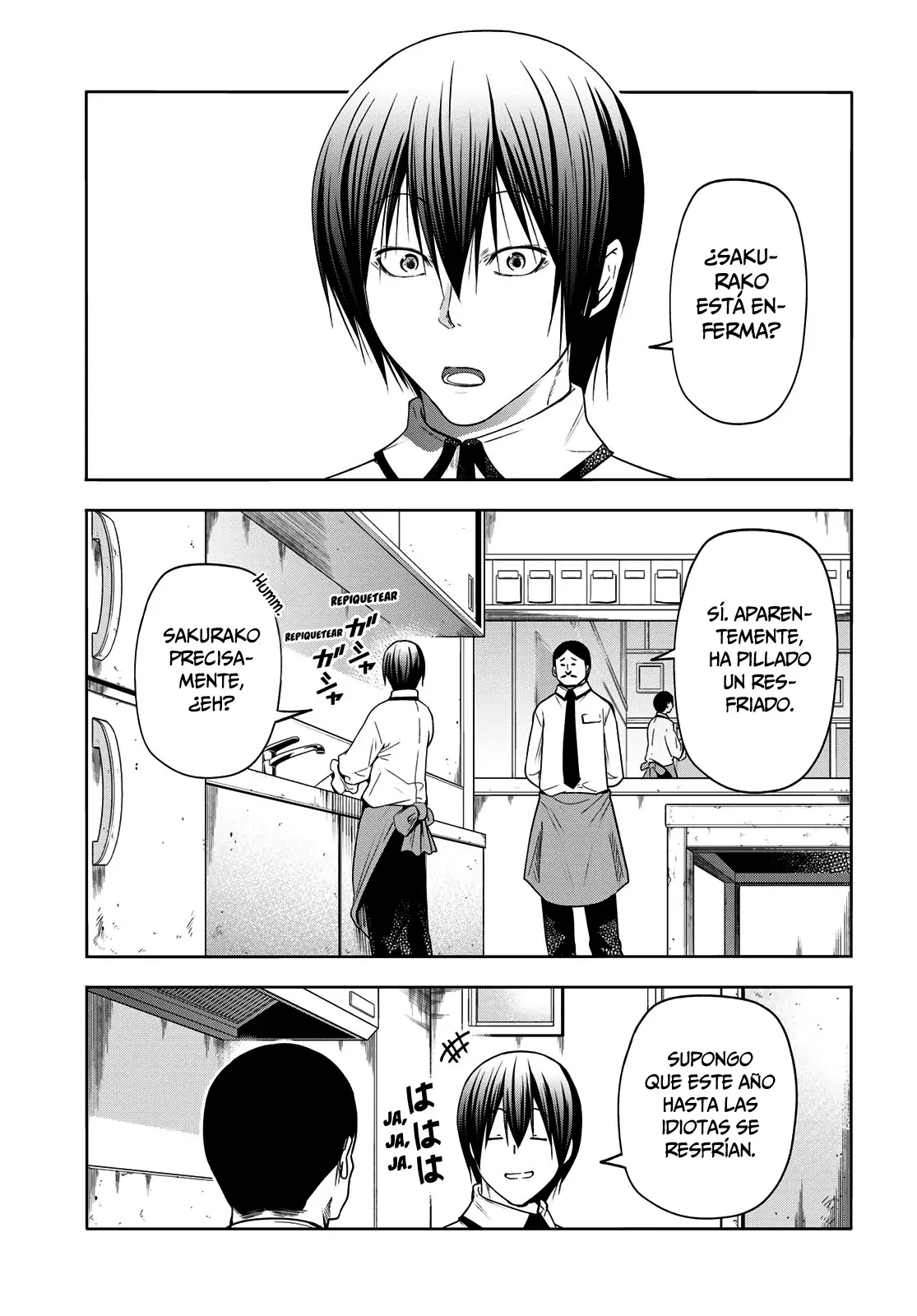 Grand Blue Capitulo 89: sakurako busujima página 3