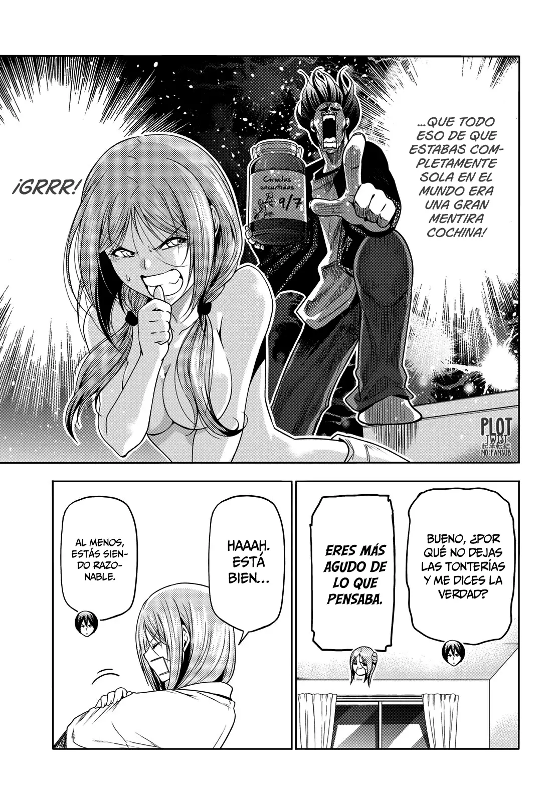 Grand Blue Capitulo 89: sakurako busujima página 35