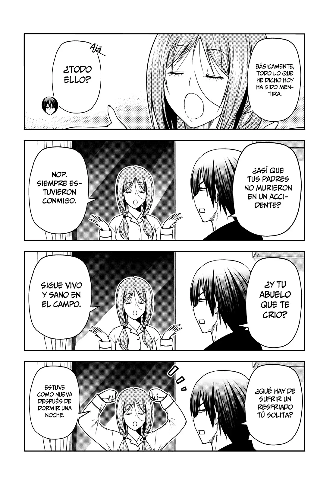 Grand Blue Capitulo 89: sakurako busujima página 36