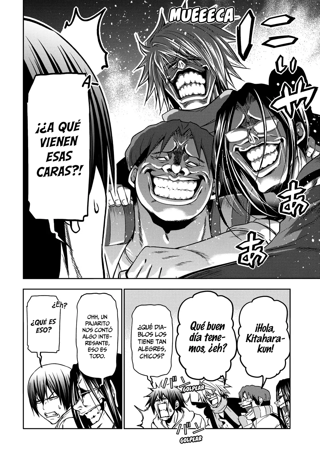 Grand Blue Capitulo 89: sakurako busujima página 53