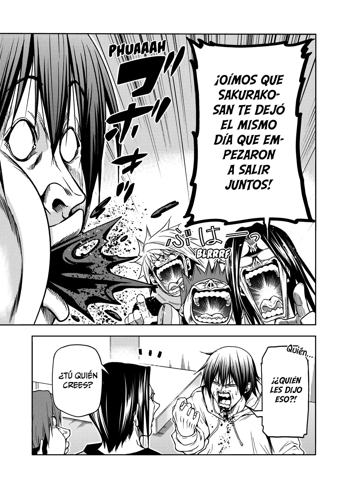 Grand Blue Capitulo 89: sakurako busujima página 54