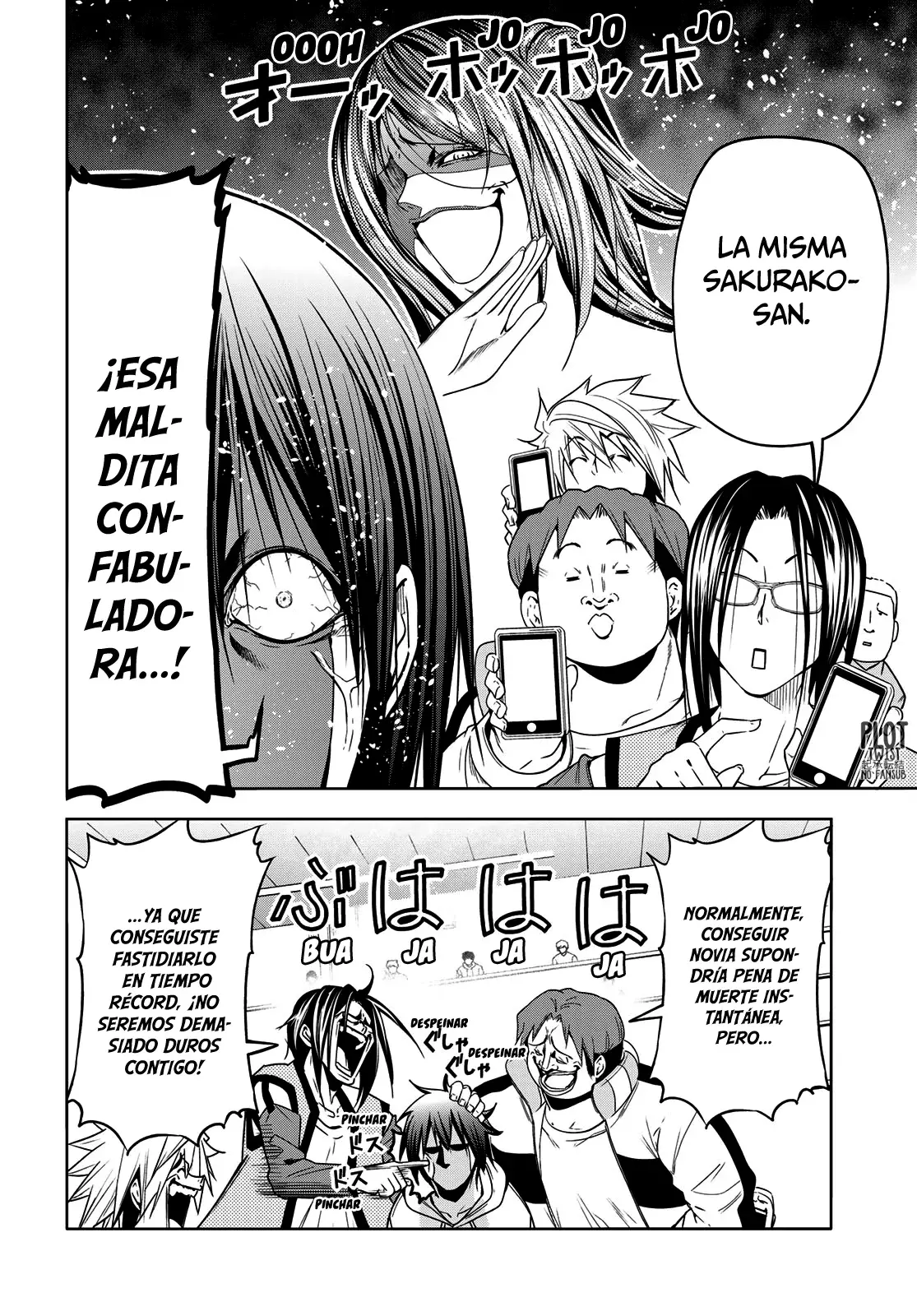 Grand Blue Capitulo 89: sakurako busujima página 55