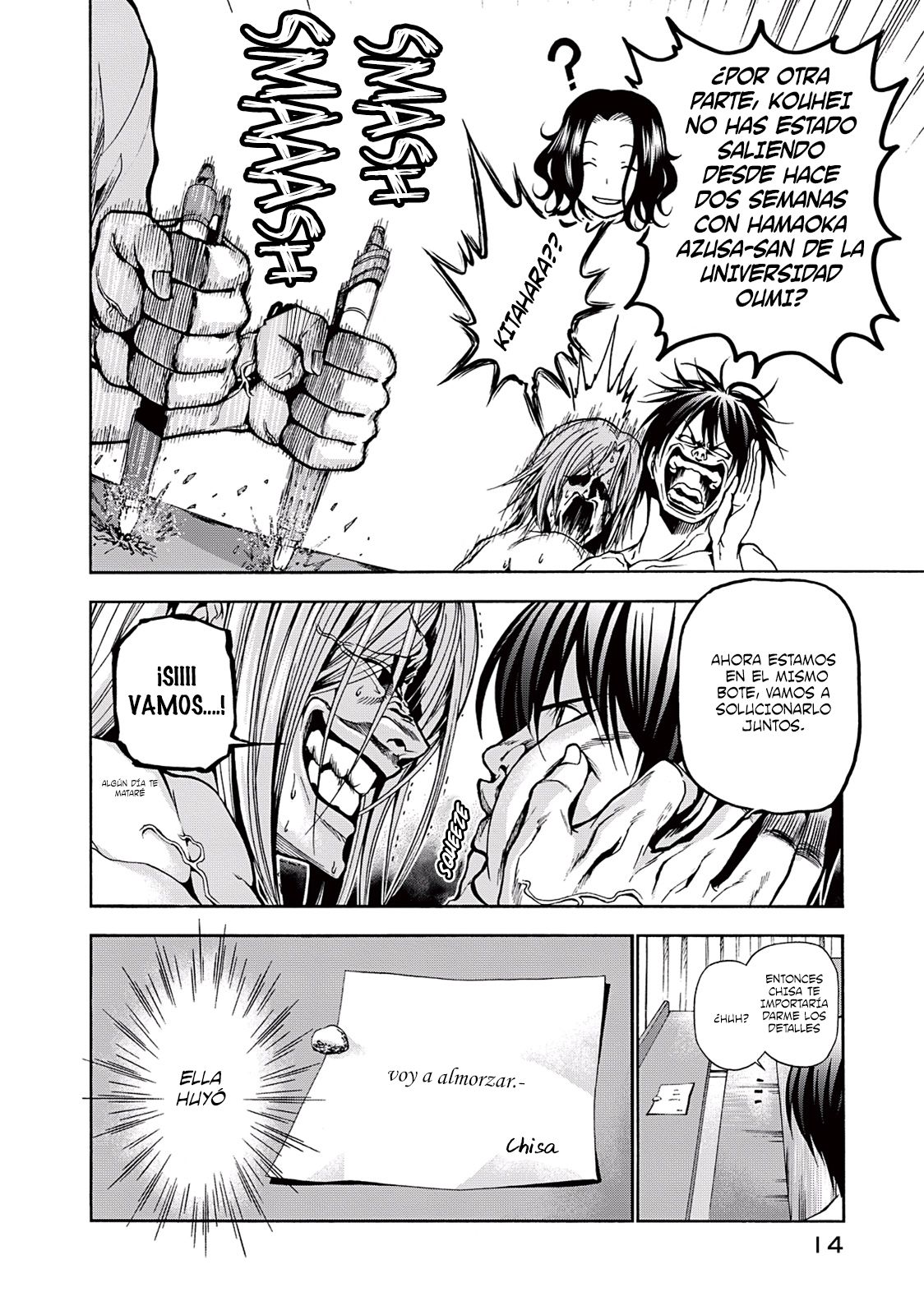 Grand Blue Capitulo 9: Fiesta después del festival. página 12