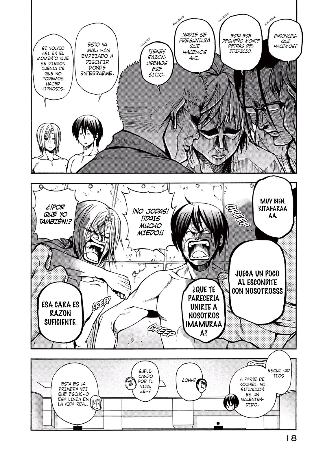 Grand Blue Capitulo 9: Fiesta después del festival. página 16