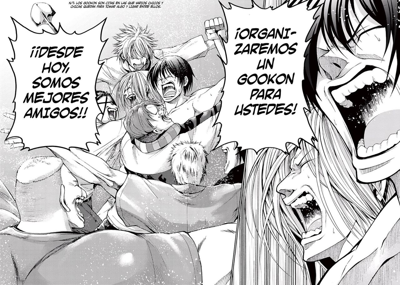 Grand Blue Capitulo 9: Fiesta después del festival. página 20