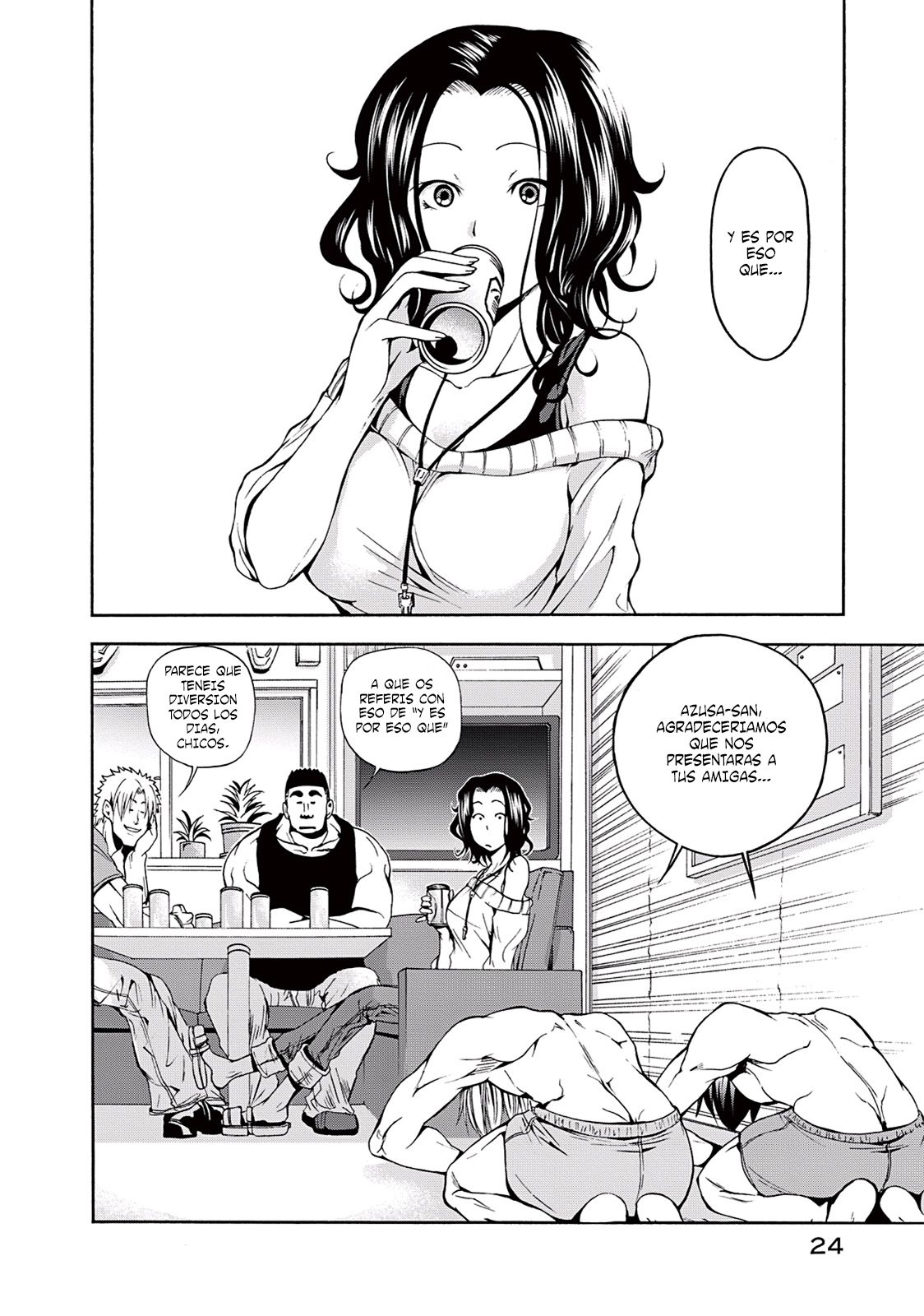 Grand Blue Capitulo 9: Fiesta después del festival. página 21